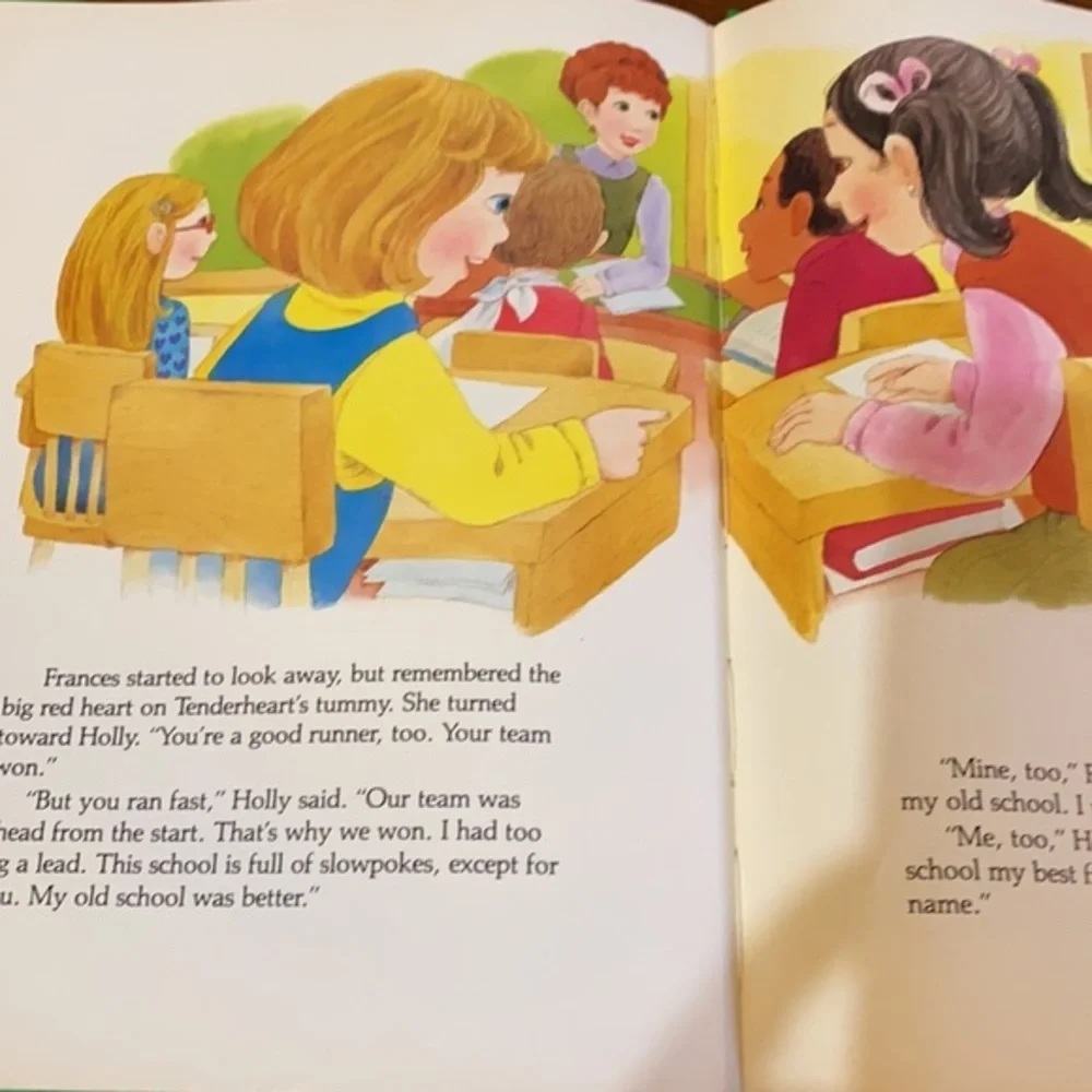 Vintage 1980s Care Bears HC Book Lot 2 Books